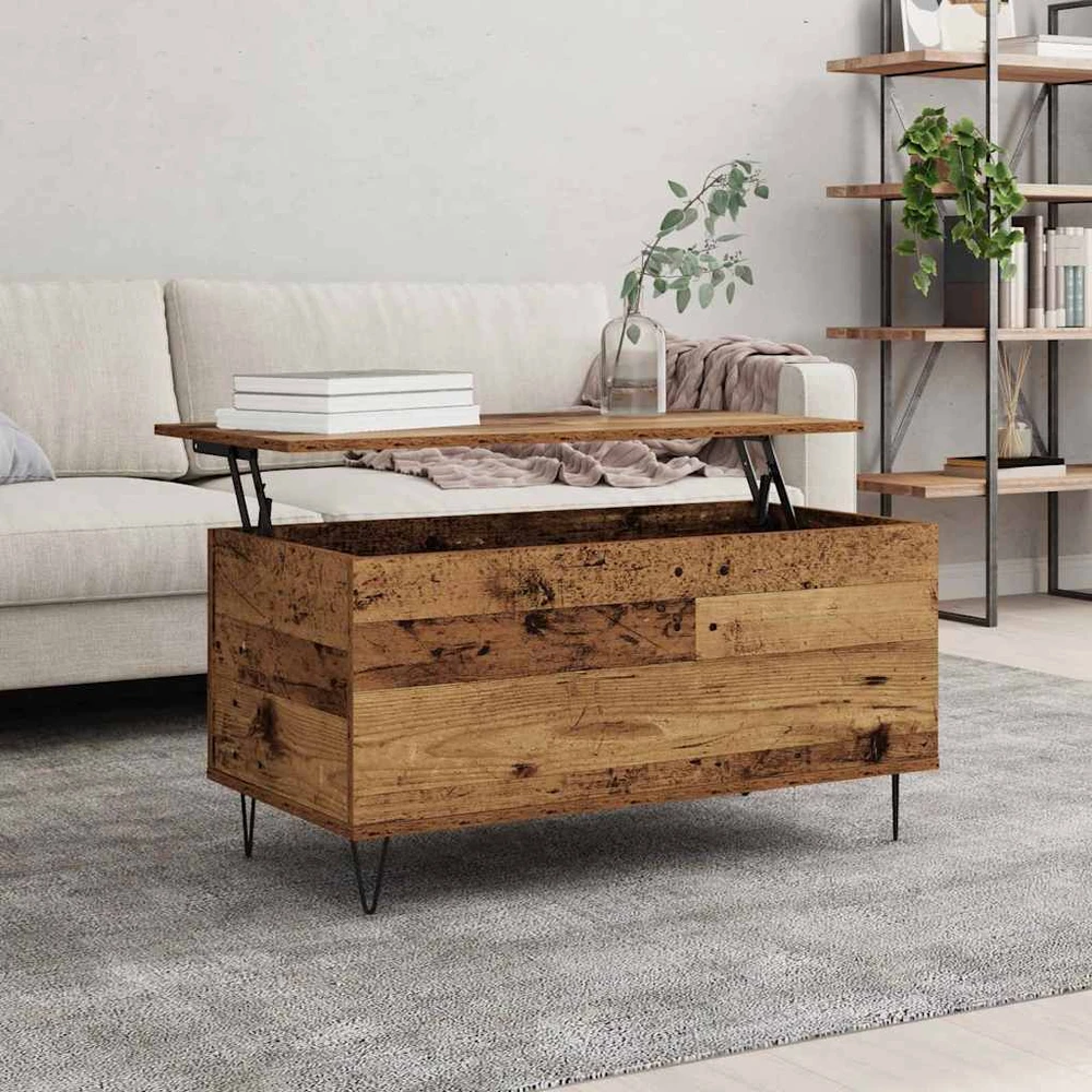 Kavos staliukas Sena mediena 90 x 44.5 x 45 cm Apdirbta mediena