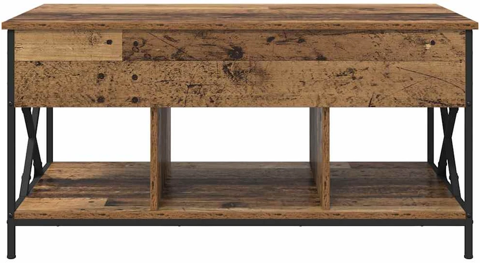 Kavos staliukas Senovinis medis 100 x 55 x 48.5 cm