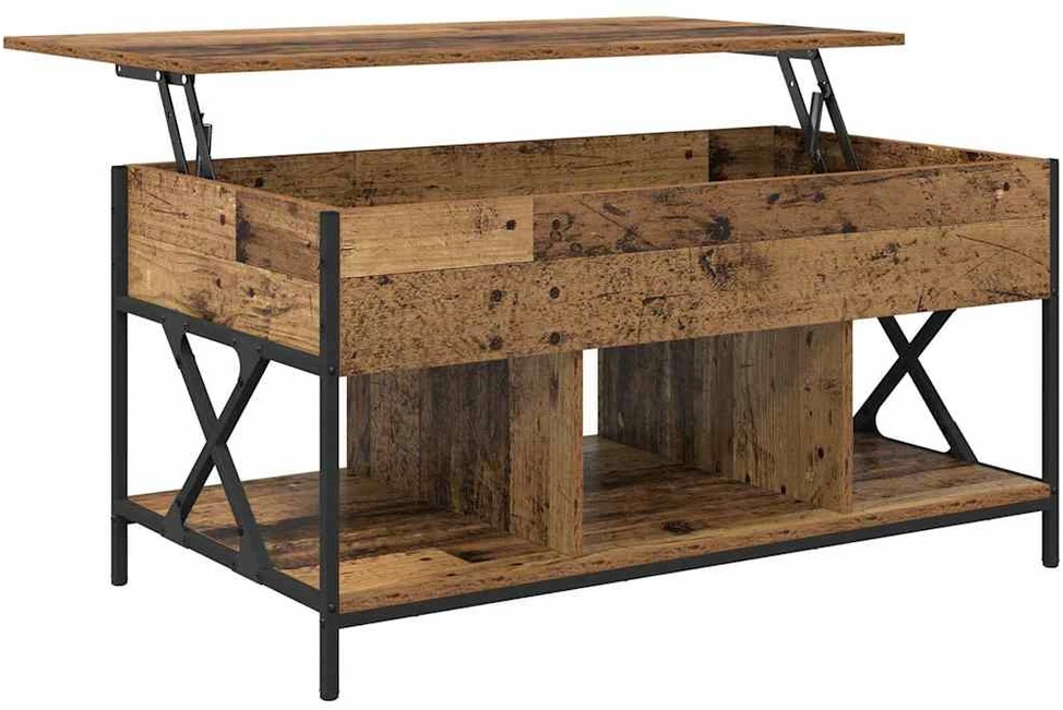 Kavos staliukas Senovinis medis 100 x 55 x 48.5 cm