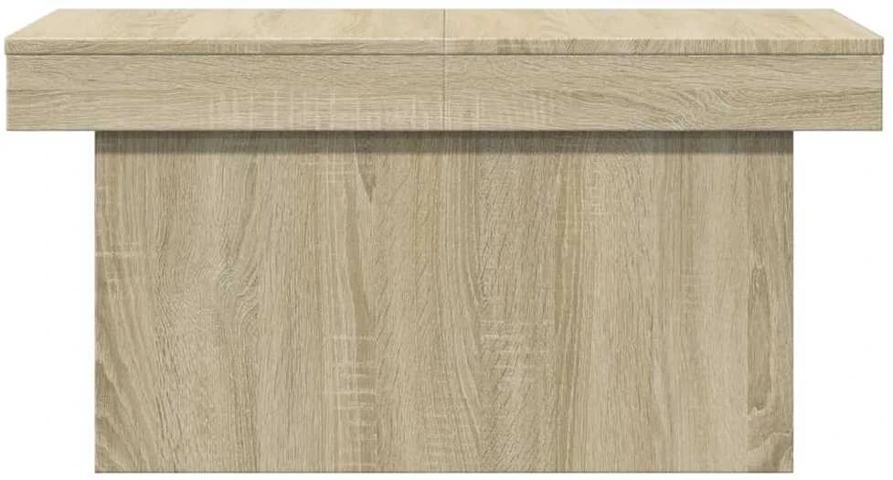 Kavos staliukas, sonoma ąžuolo, 100x55x40cm, apdirbta mediena