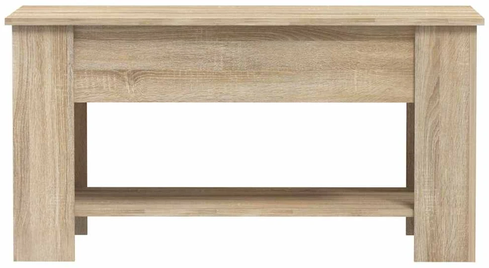 Kavos staliukas, sonoma ąžuolo, 101x49x52cm, apdirbta mediena