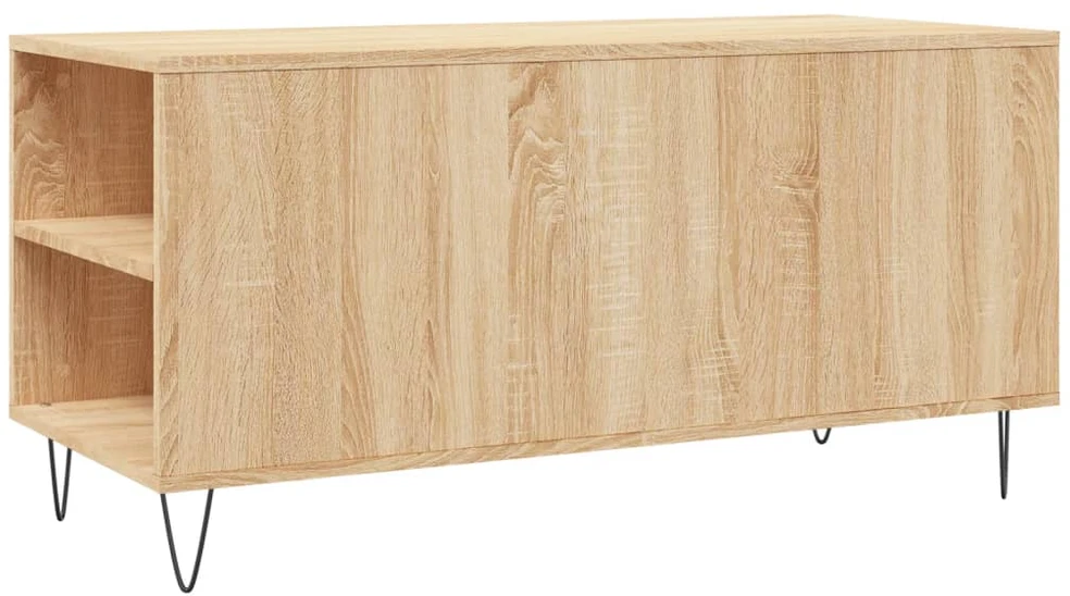Kavos staliukas, sonoma ąžuolo, 102x44,5x50cm, apdirbta mediena