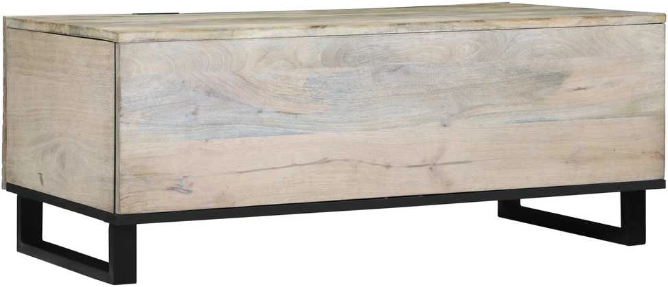 Kavos staliukas Balta 100 x 54 x 40 cm Apdirbta mediena