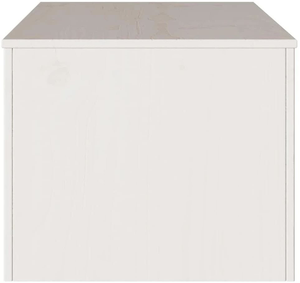 Kavos staliukas su stalčių Drammen Balta 99 x 55 x 45 cm