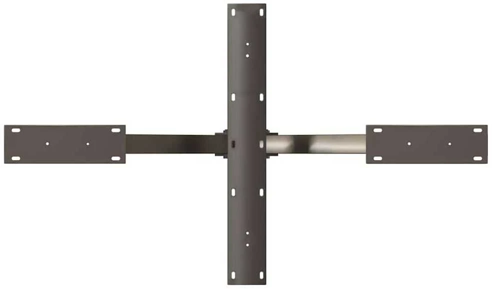 Kavos staliuko koja, voro formos, juoda, 98x58x(42-43) cm, plienas