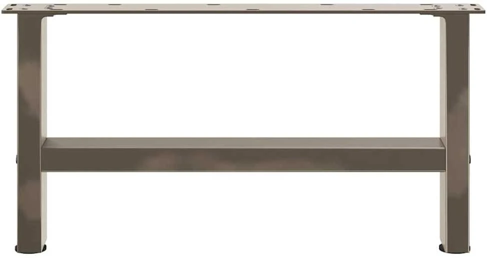Kavos staliuko kojelės, 2 vnt., 70x(30-31) cm, natūralus plienas