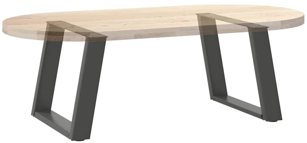 Kavos staliuko kojelės, U formos, 2 vnt., 70x(42-43)cm