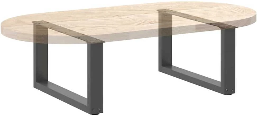 Kavos staliuko kojelės, U formos, 2 vnt., 70x(30-31)cm