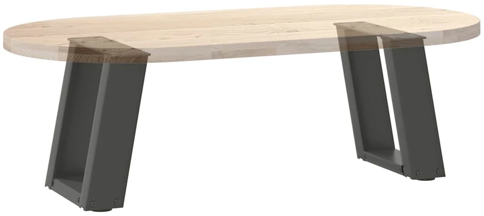 Kavos staliuko kojelės, 2 vnt., antracito spalvos, 30x(30-31) cm, plienas