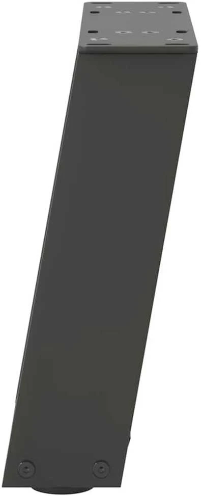 Kavos staliuko kojelės, 2 vnt., antracito spalvos, 30x(30-31) cm, plienas