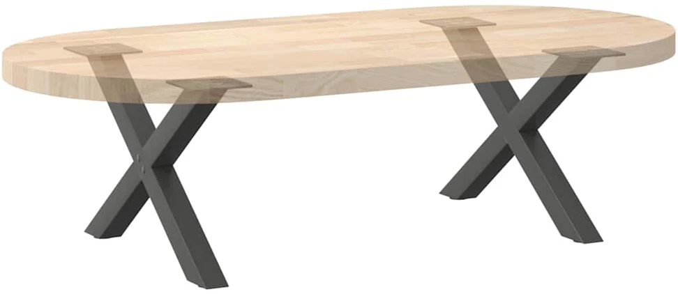 Kavos staliuko kojelės, 2 vnt., antracito spalvos, 60x(30-31) cm, plienas