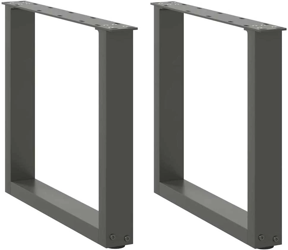 Kavos staliuko kojelės, U formos, 2 vnt., 50x(42-43)cm