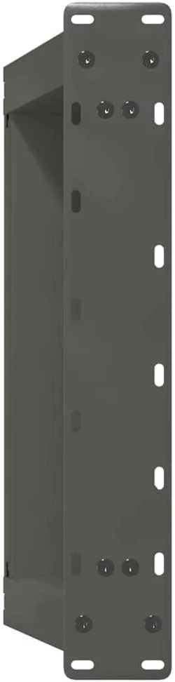 Kavos staliuko kojelės, 2 vnt., antracito spalvos, 40x(30-31) cm, plienas, U formos