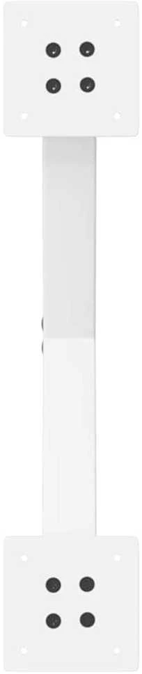 Kavos staliuko kojelės, 2 vnt., baltos, 60x(30-31) cm, plienas, X formos