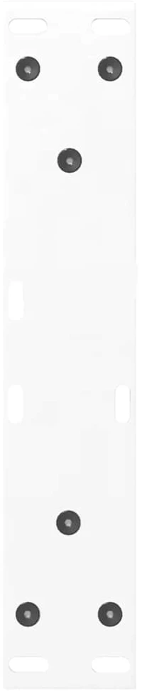 Kavos staliuko kojelės, 2 vnt., baltos, 40x(30-31,3) cm, plienas