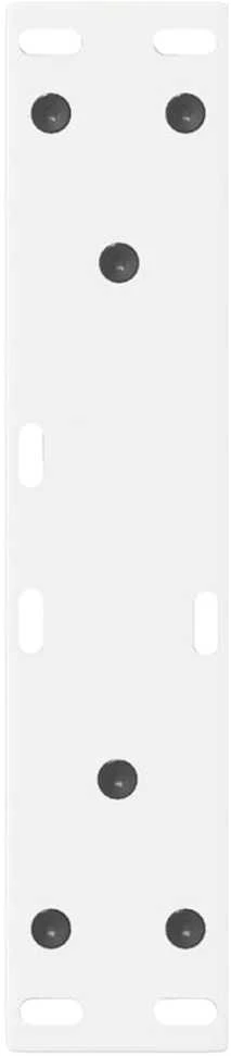 Kavos staliuko kojelės, 2 vnt., baltos, 38x(42-43,3) cm, plienas