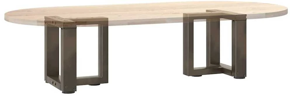 Kavos staliuko kojelės, 2 vnt., juodos, 30x25x(30-31) cm, plienas