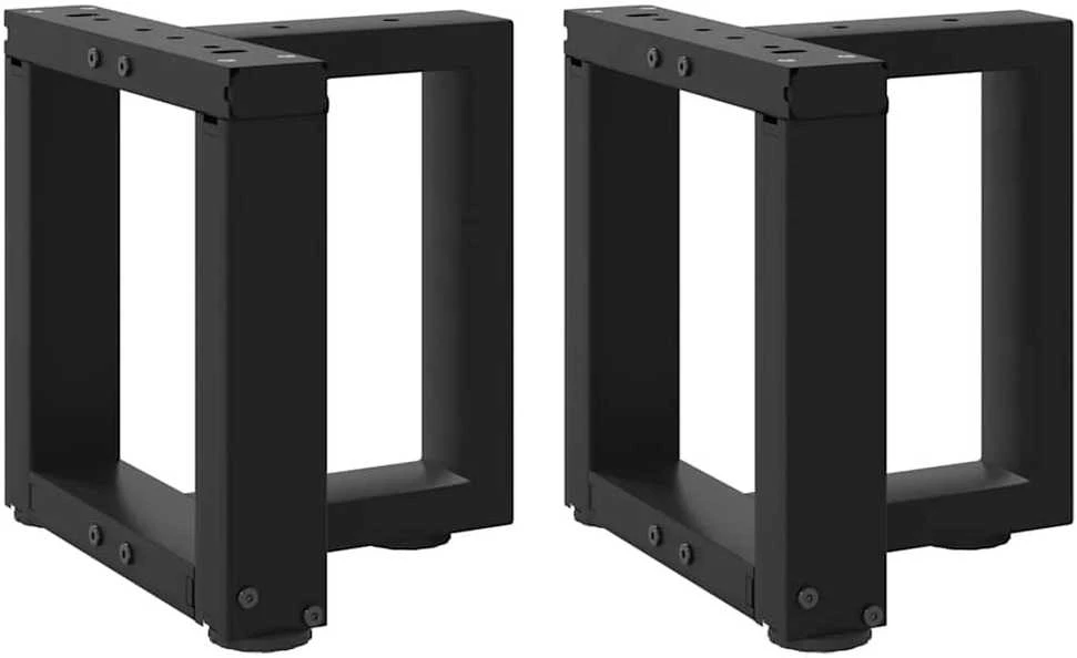 Kavos staliuko kojelės, T formos, 2 vnt., 30x25x(30-31)cm