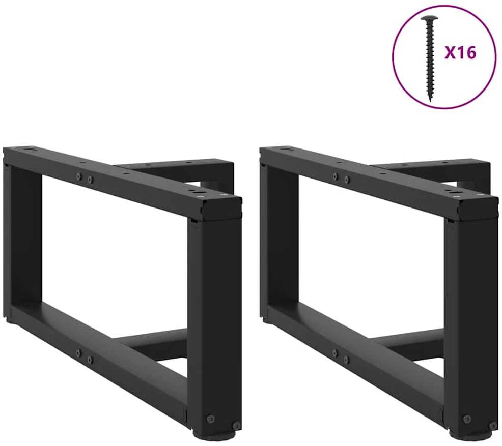 Kavos staliuko kojelės, T formos, 2 vnt., 70x25x(30-31)cm