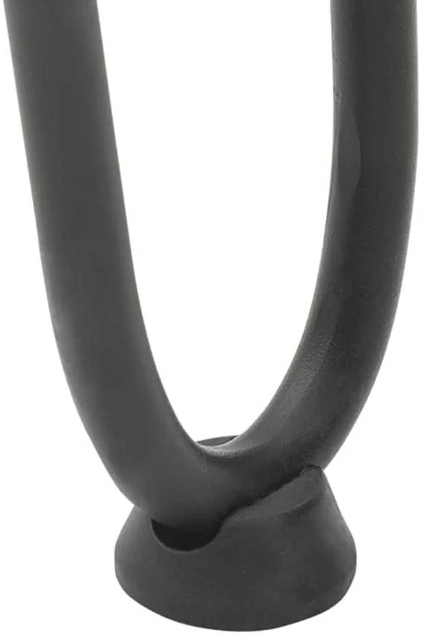 Kavos staliuko kojelės, 4 vnt., antracito spalvos, 30 cm, plienas, segtukai