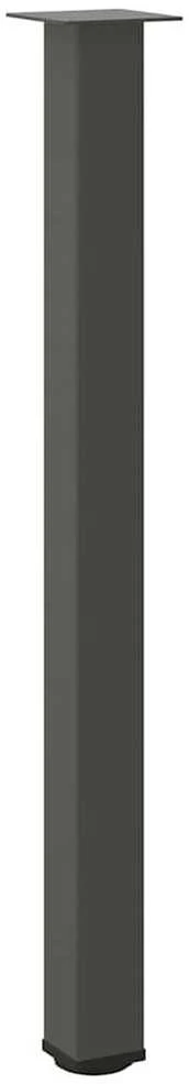Baro stalo kojos, 4 vnt., antracito spalvos, 110-112 cm, plienas