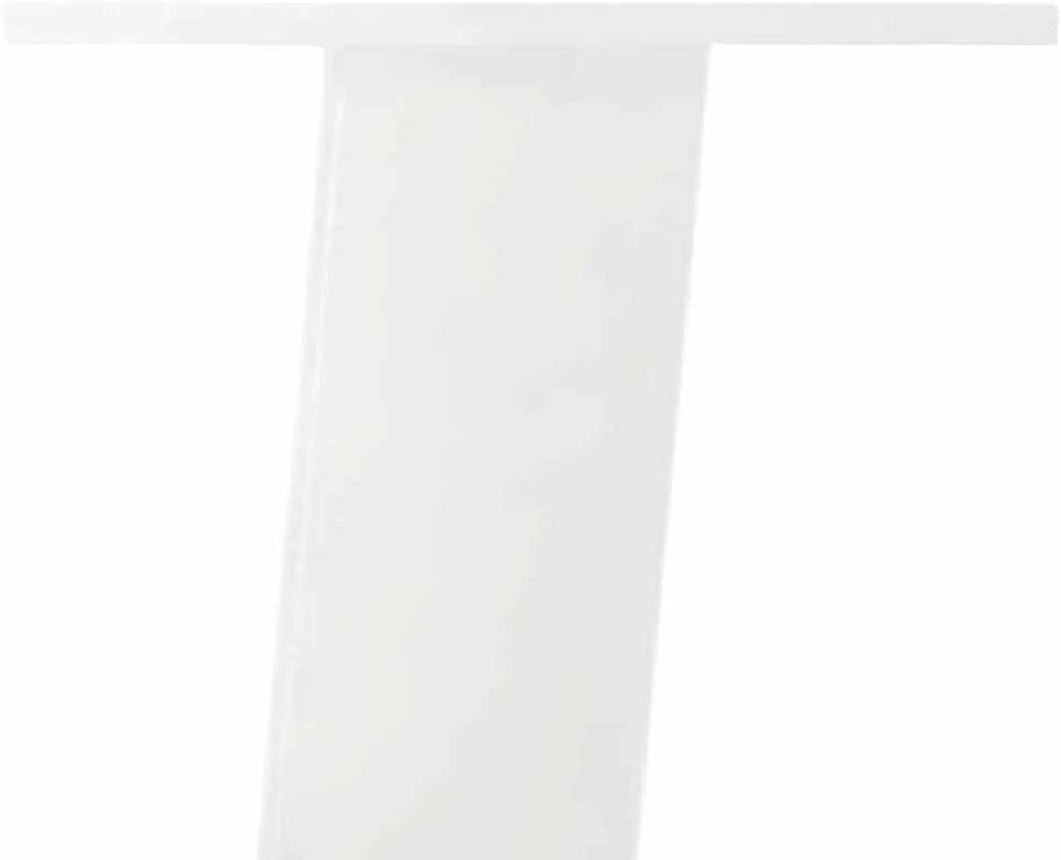 Kavos staliuko kojelės, 4 vnt., baltos, 30 cm, plienas