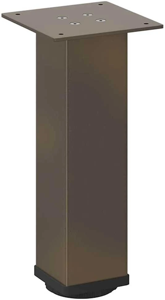 Kavos staliuko kojelės, 4 vnt., natūralus plienas, 42-44 cm, plienas