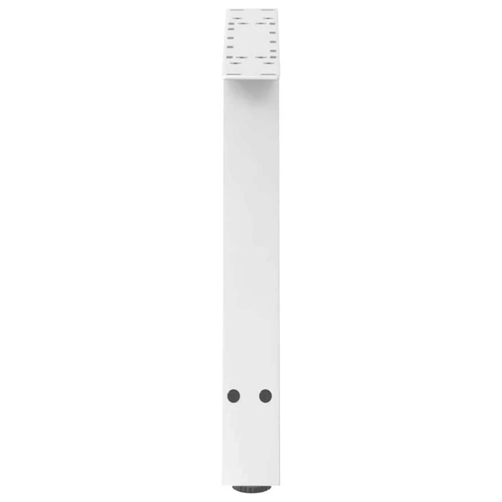Kavos staliuko kojelės, A formos, 2 vnt., baltos, 60x(42-43) cm, plienas
