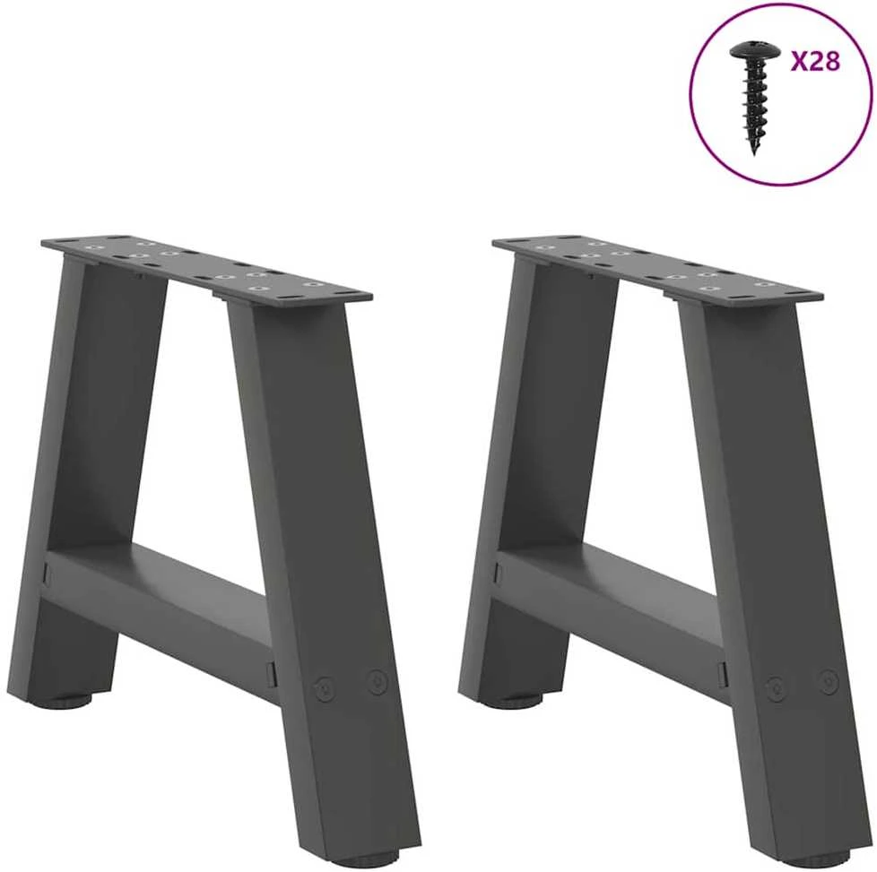 Kavos staliuko kojelės, A formos, 2 vnt., 50x(30-31)cm
