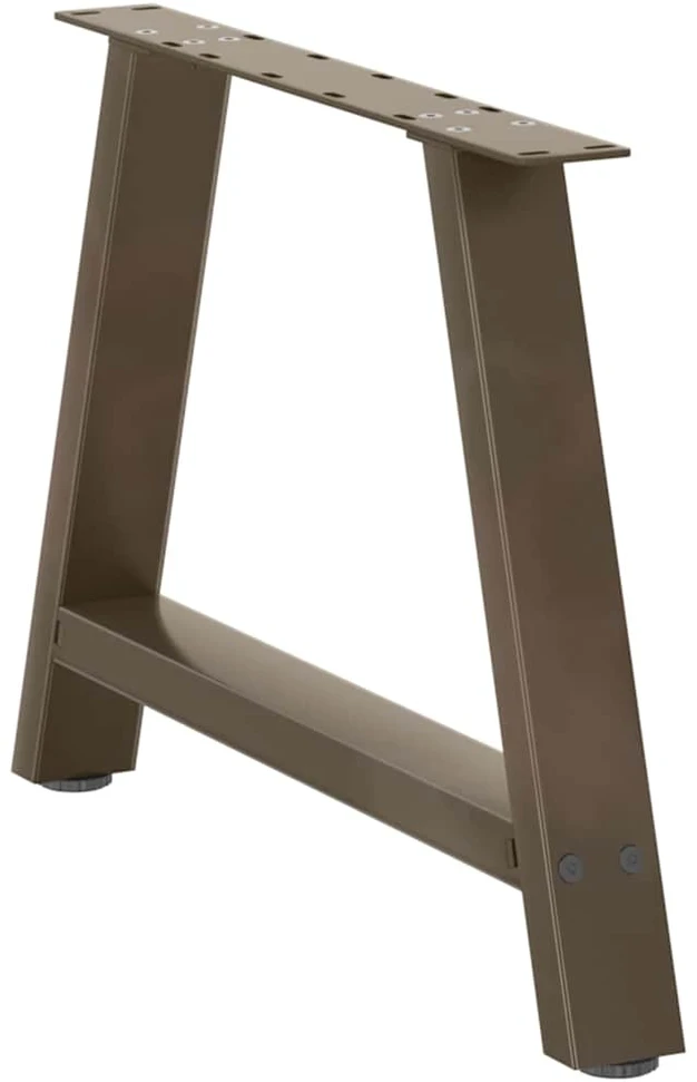 Kavos staliuko kojelės, A formos, 2 vnt., 60x(42-43) cm, plienas
