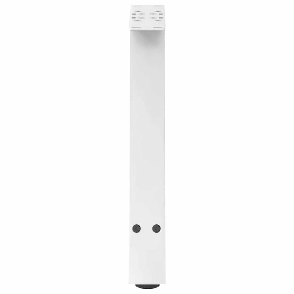 Kavos staliuko kojelės, A formos, 2 vnt., baltos, 50x(42-43) cm, plienas