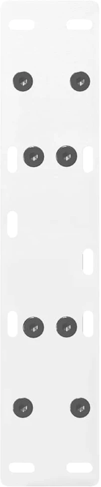 Kavos staliuko kojelės, A formos, 2 vnt., baltos, 50x(30-31) cm, plienas