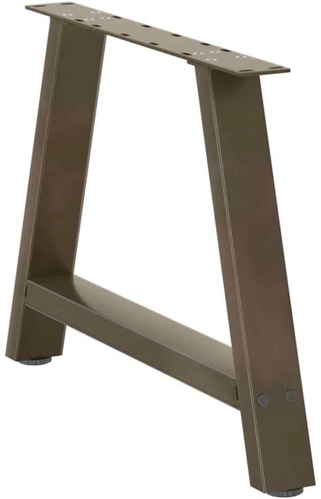 Kavos staliuko kojelės, A formos, 2 vnt., 60x(42-43) cm, plienas
