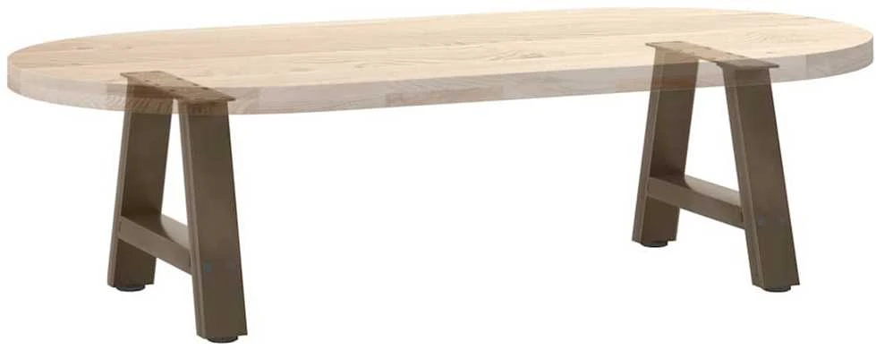 Kavos staliuko kojelės, A formos, 2 vnt., 30x(30-31) cm, plienas