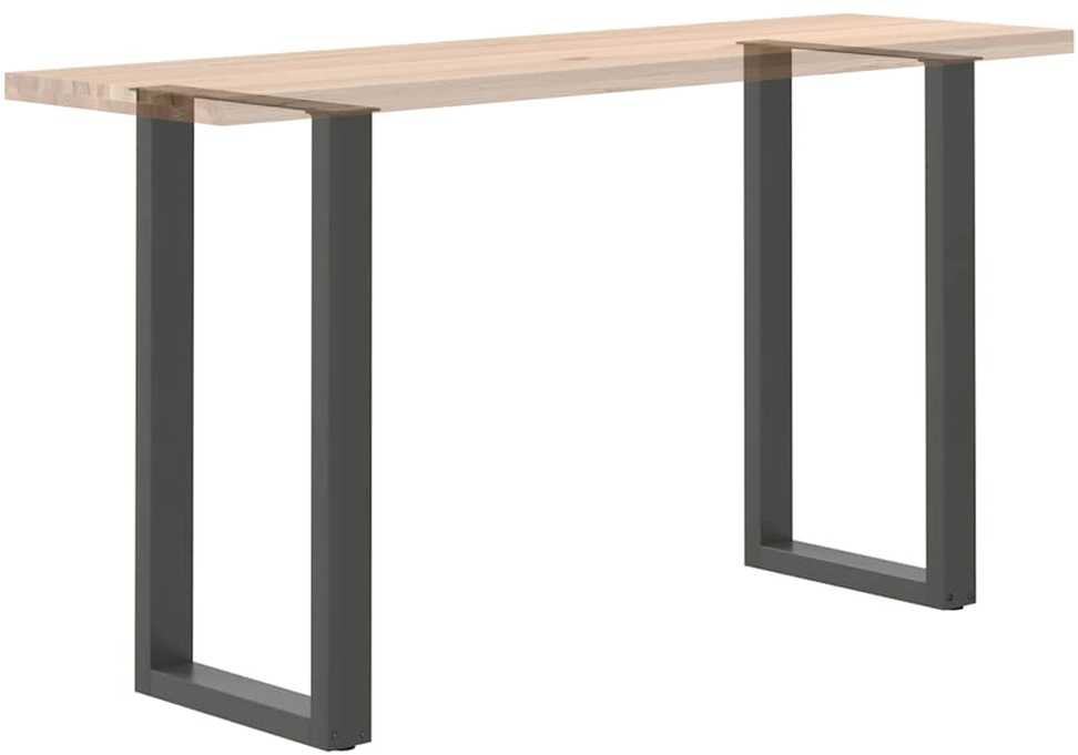 Kavos staliuko kojelės, U formos, 2 vnt., 50x(90-91)cm, plienas