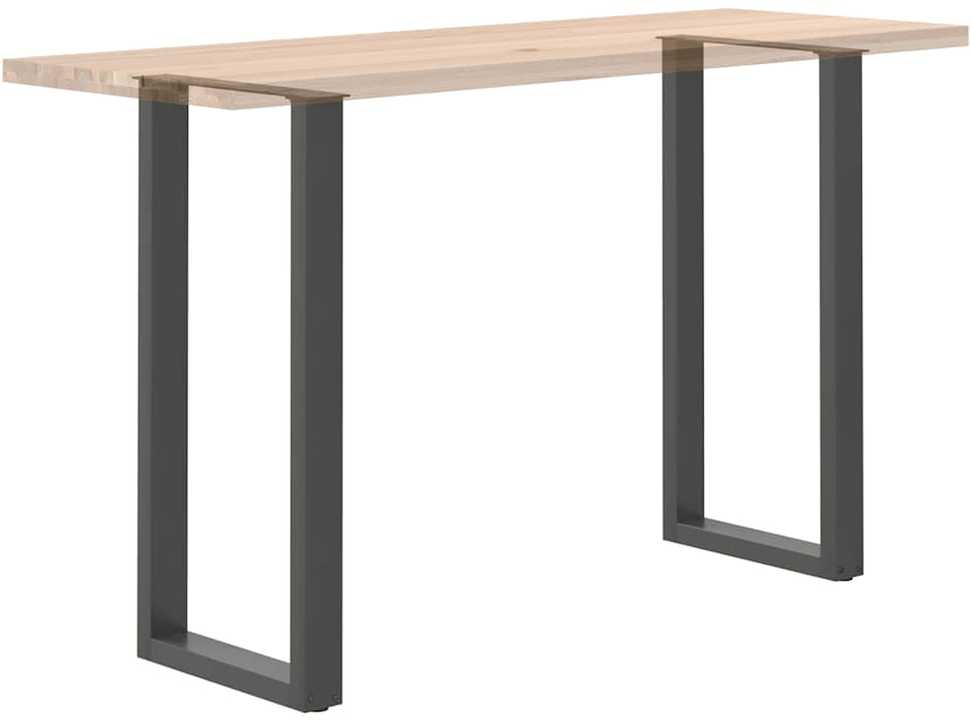 Kavos staliuko kojelės, U formos, 2 vnt., 50x(100-101) cm