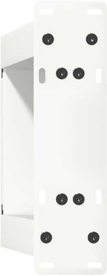 Kavos staliuko kojelės, 2 vnt., baltos, 30x(30-31) cm, plienas, U formos