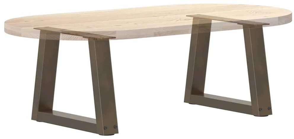 Kavos staliuko kojelės, V formos, 2 vnt., natūralus plienas, 30x(30-31,3) cm, plienas