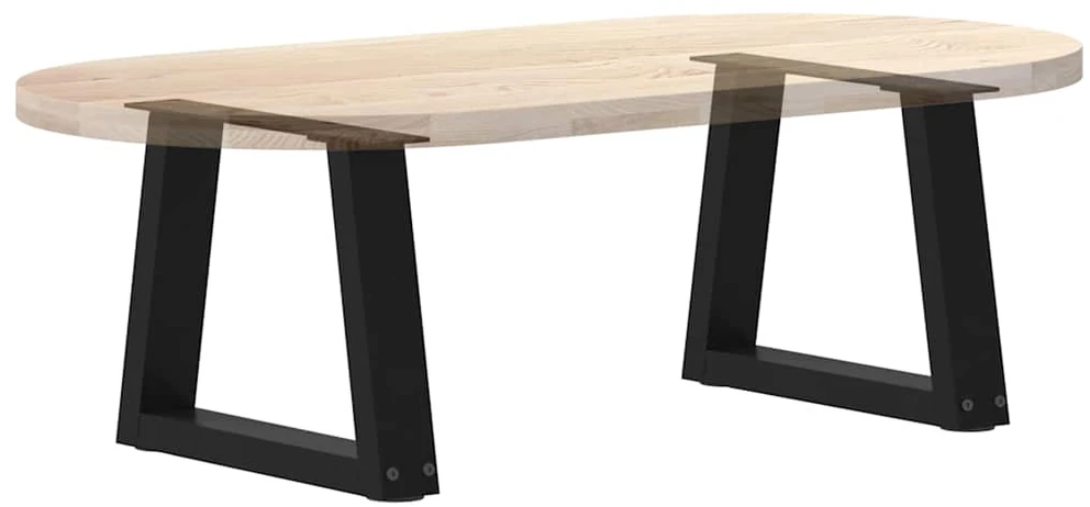 Kavos staliuko kojelės, V formos, 2 vnt., juodos, 30x(30-31,3) cm, plienas