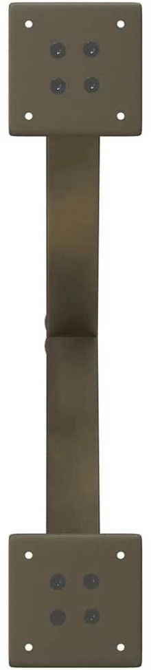 Kavos staliuko kojelės, X formos, 2 vnt., natūralus plienas, 60x(30-31) cm, plienas