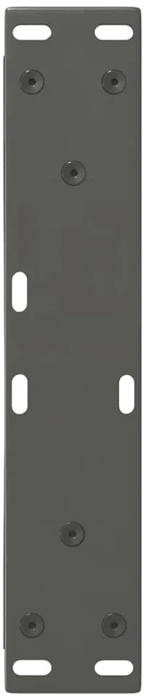 Kavos staliuko kojos, 2 vnt., antracito spalvos, 30x(30-31,3) cm, plienas