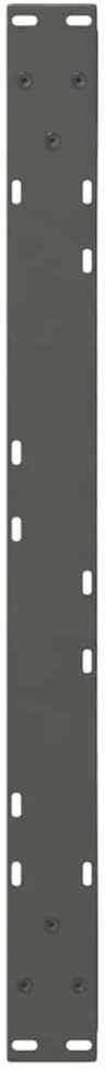 Kavos staliuko kojos, 2 vnt., antracito spalvos, 70x(30-31,3) cm, plienas