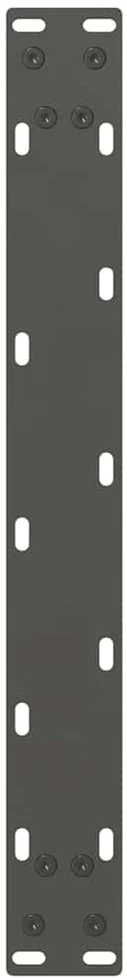 Kavos staliuko kojos, antracito spalvos, 2 vnt., 50x(30-31) cm, plienas