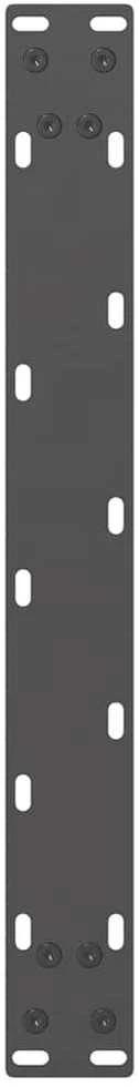 Kavos staliuko kojos, antracito spalvos, 2 vnt., 60x(42-43) cm, plienas
