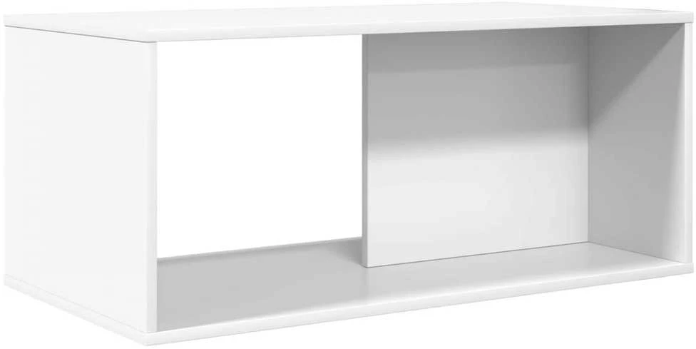 Kavos staliuko komplektas 2 vnt. Balta 90 x 48 x 40 cm
