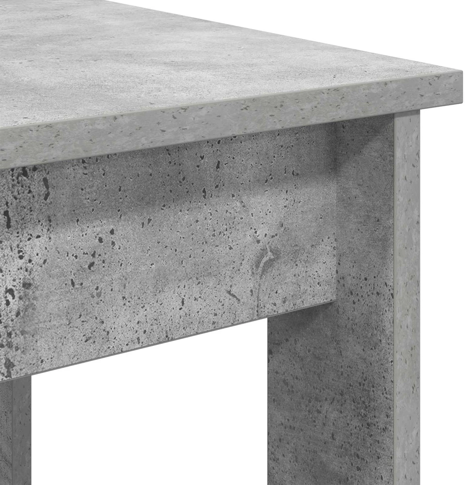 Kavos staliuko komplektas 2 vnt. Betono pilka 50 x 52 x 42 cm