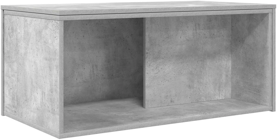 Kavos staliuko komplektas 2 vnt. Betono pilka 90 x 48 x 40 cm