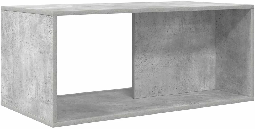 Kavos staliuko komplektas 2 vnt. Betono pilka 90 x 48 x 40 cm