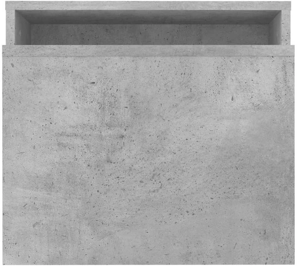 Kavos staliukų rinkinys, betono, 100x48x40cm, apdirbta mediena