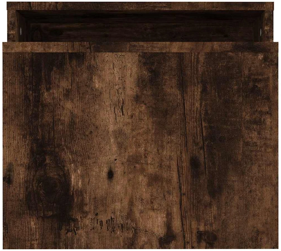 Kavos staliukų rinkinys, dūminio ąžuolo, 100x48x40cm, mediena